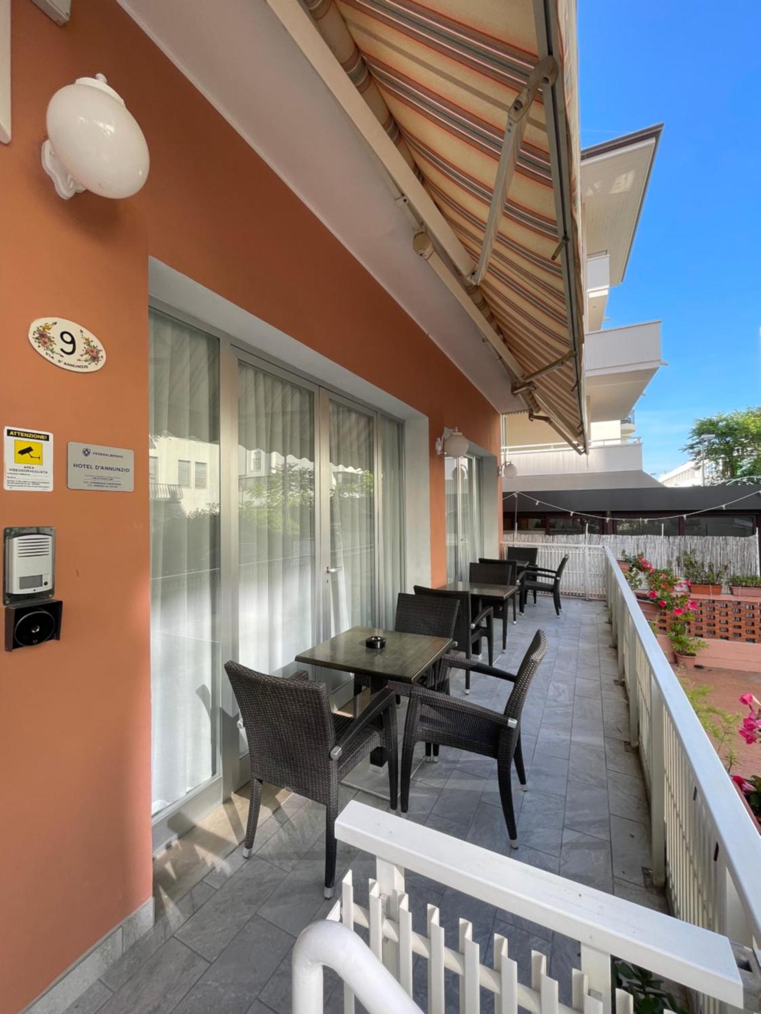 Hotel D'Annunzio Cattolica Eksteriør billede